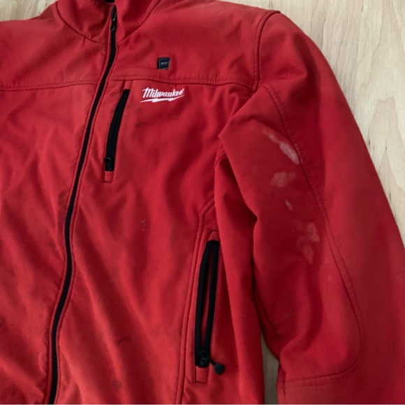 Milwaukee M12 Toughshell Heated Jacket Size XX Large Red XXL UNTESTED - Picture 2 of 10
